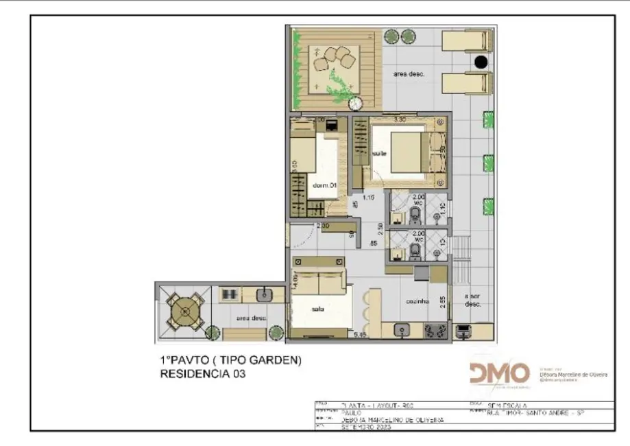 Apartamento com 2 quartos à venda, 46m2 em Parque Oratório, Santo Andre - SP - imagem 4 Foto 4 de Apartamento com 2 quartos à venda, 46m2 em Parque Oratório, Santo Andre - SP