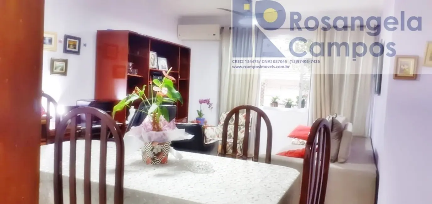 Foto 8 de Apartamento com 3 quartos à venda, 126m2 em Ponta da Praia, Santos - SP