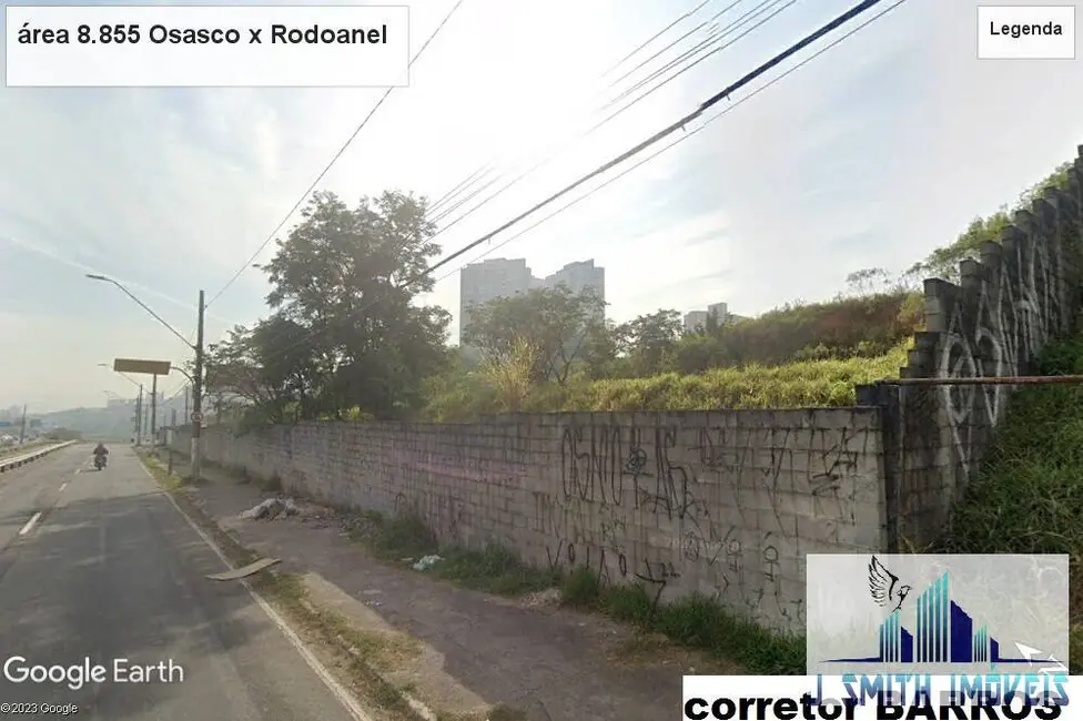 Foto 2 de Terreno / Lote à venda, 8855m2 em São Pedro, Osasco - SP
