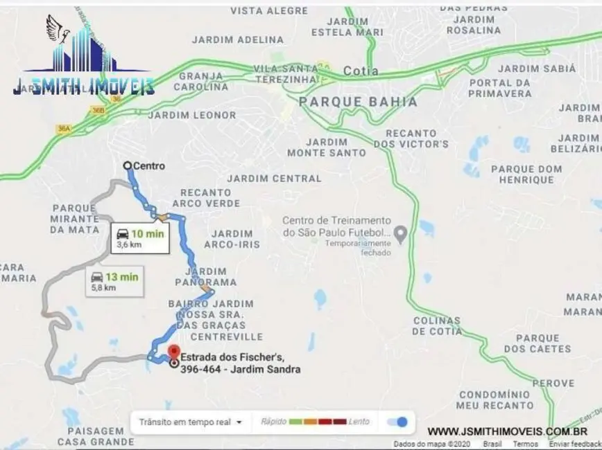 Foto 2 de Terreno / Lote à venda, 2743m2 em Jardim Sandra, Cotia - SP