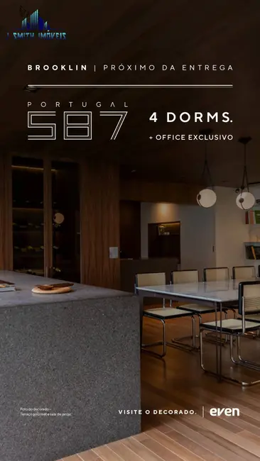 Apartamento com 4 quartos à venda, 250m2 em Brooklin Paulista, São Paulo - SP - imagem 3 Foto 3 de Apartamento com 4 quartos à venda, 250m2 em Brooklin Paulista, São Paulo - SP