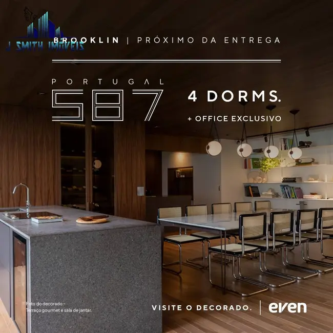 Apartamento com 4 quartos à venda, 250m2 em Brooklin Paulista, São Paulo - SP - imagem 2 Foto 2 de Apartamento com 4 quartos à venda, 250m2 em Brooklin Paulista, São Paulo - SP