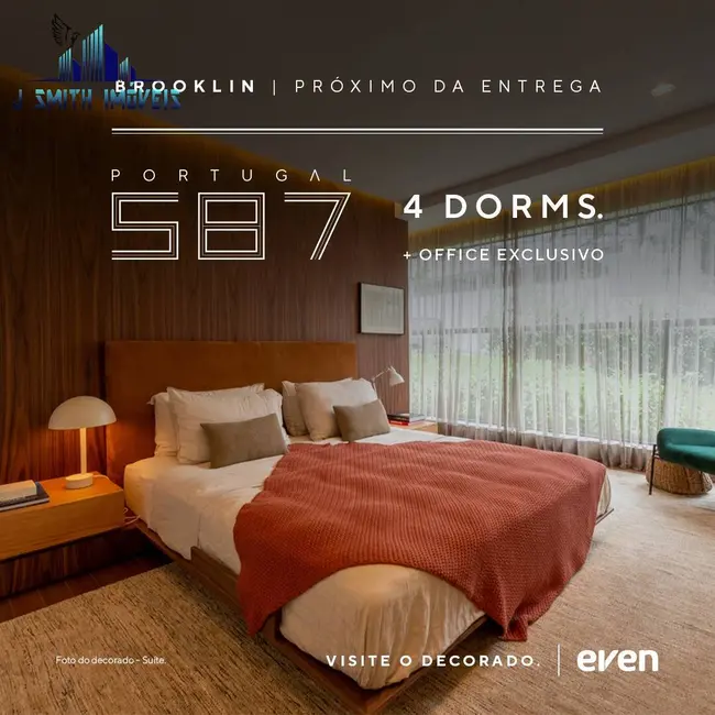 Apartamento com 4 quartos à venda, 250m2 em Brooklin Paulista, São Paulo - SP - imagem 6 Foto 6 de Apartamento com 4 quartos à venda, 250m2 em Brooklin Paulista, São Paulo - SP