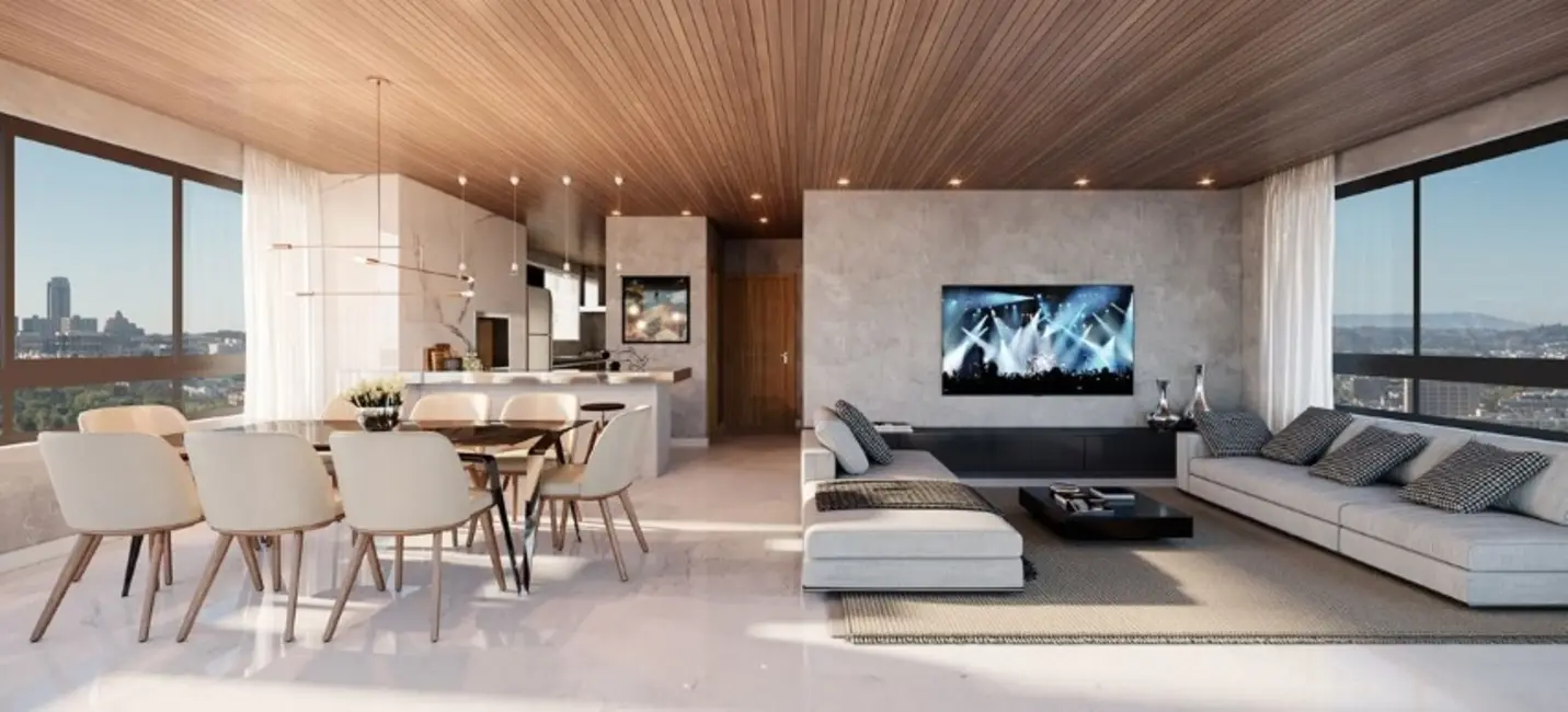 Apartamento com 3 quartos à venda, 147m2 em Menino Deus, Porto Alegre - RS - imagem 4 Foto 4 de Apartamento com 3 quartos à venda, 147m2 em Menino Deus, Porto Alegre - RS