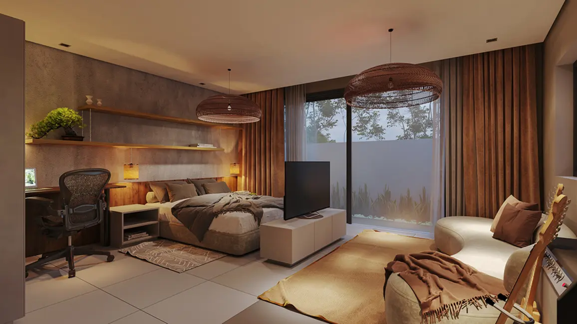 Apartamento com 1 quarto à venda, 53m2 em Campeche, Florianopolis - SC - imagem 3 Foto 3 de Apartamento com 1 quarto à venda, 53m2 em Campeche, Florianopolis - SC