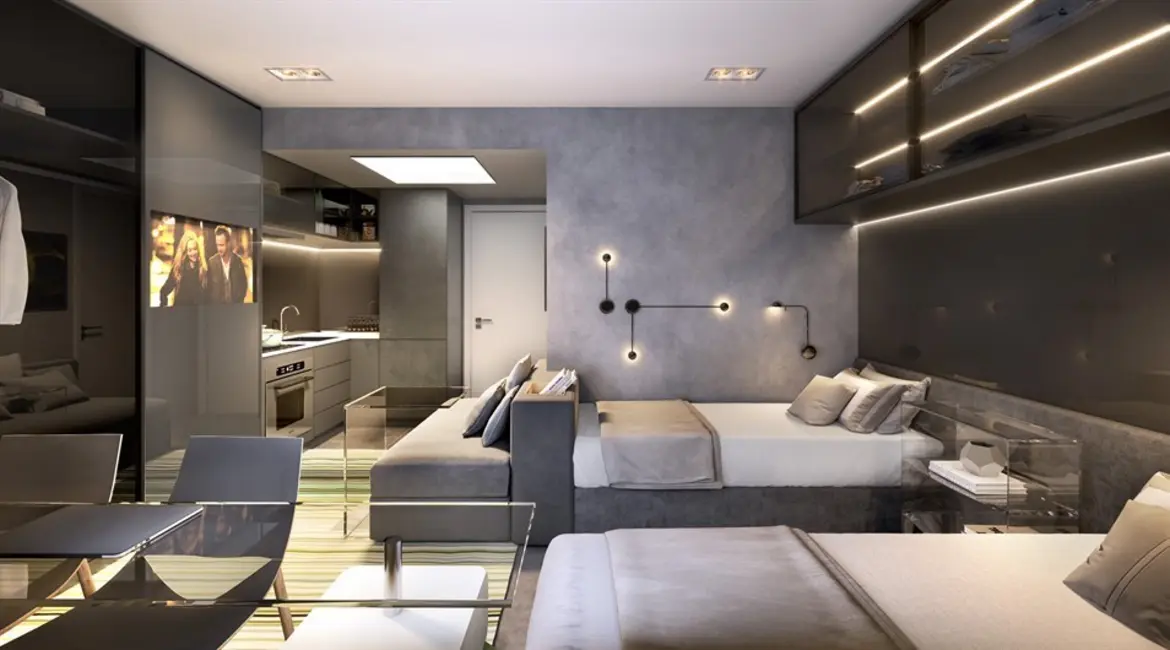 Kitnet com 1 quarto à venda, 24m2 em Cidade Baixa, Porto Alegre - RS - imagem 5 Foto 5 de Kitnet com 1 quarto à venda, 24m2 em Cidade Baixa, Porto Alegre - RS