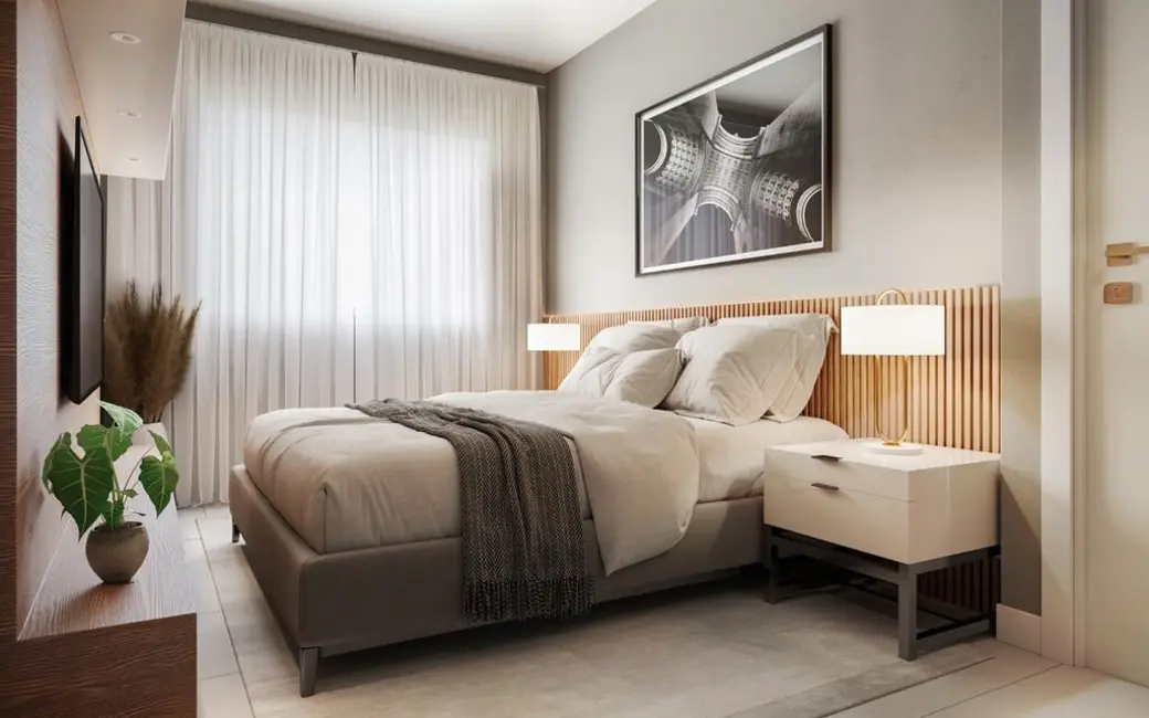 Foto 4 de Apartamento com 2 quartos à venda, 53m2 em Sertão do Maruim, Sao Jose - SC