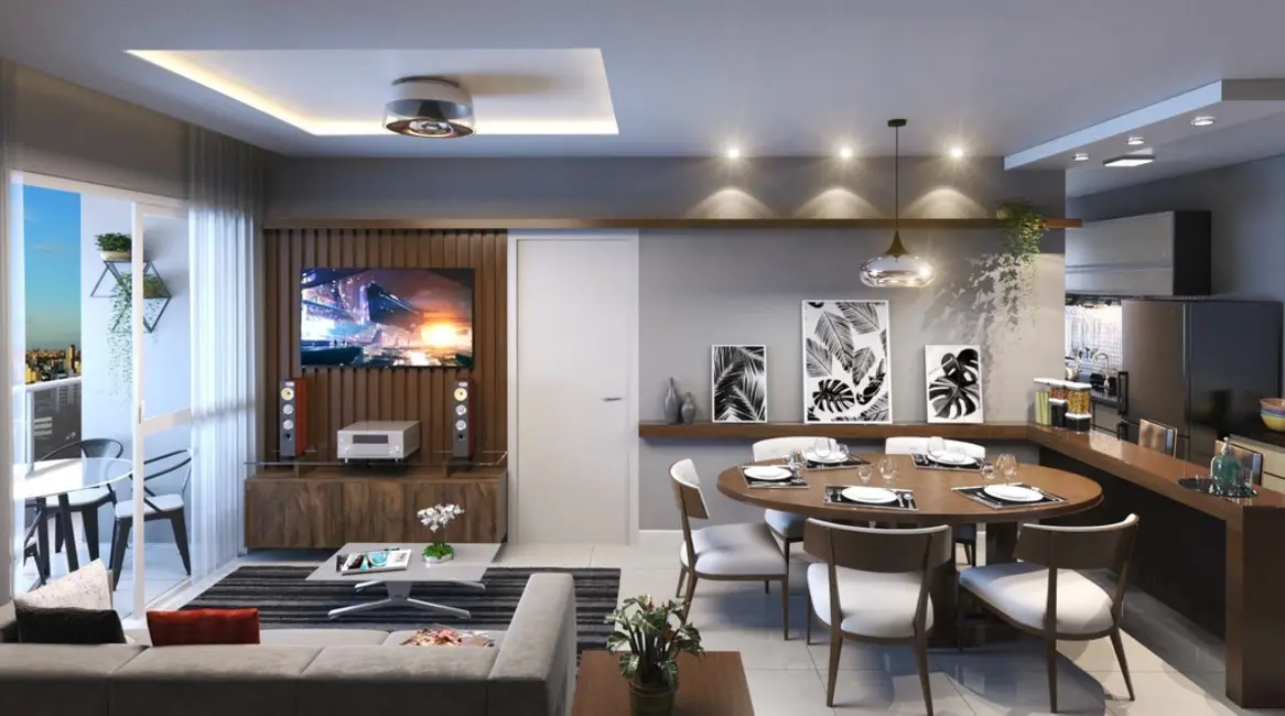 Apartamento com 3 quartos à venda, 119m2 em Estreito, Florianopolis - SC - imagem 3 Foto 3 de Apartamento com 3 quartos à venda, 119m2 em Estreito, Florianopolis - SC