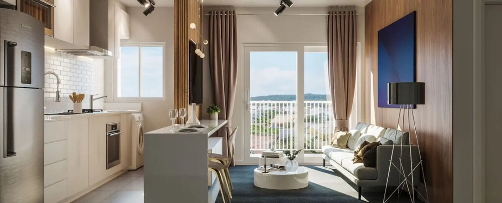 Foto 3 de Apartamento com 1 quarto à venda, 43m2 em Cachoeira do Bom Jesus, Florianopolis - SC