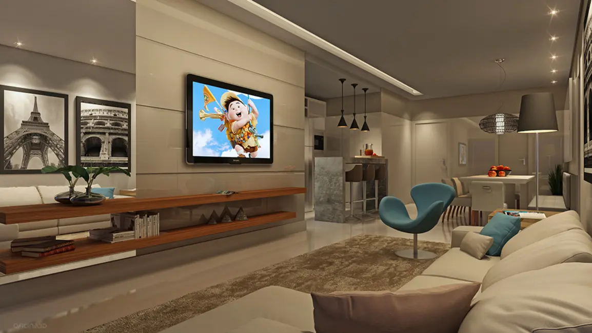 Apartamento com 3 quartos à venda, 113m2 em Itajai - SC - imagem 3 Foto 3 de Apartamento com 3 quartos à venda, 113m2 em Itajai - SC