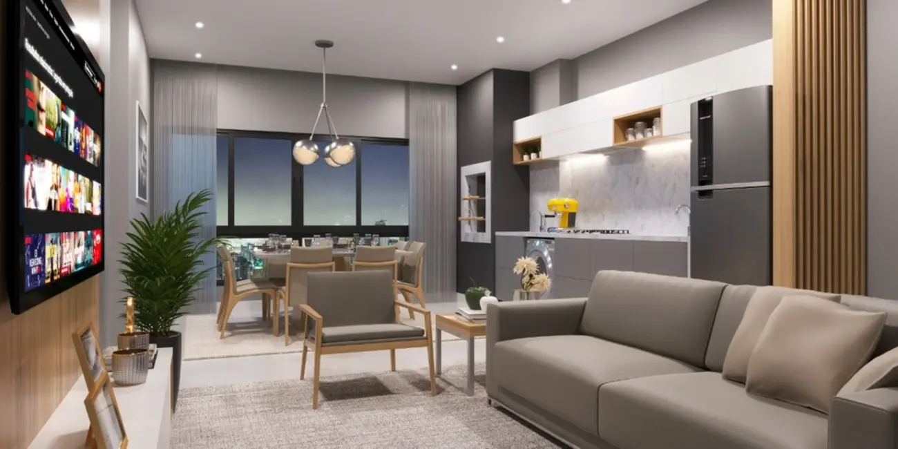 Foto 3 de Apartamento com 2 quartos à venda, 60m2 em São João, Itajai - SC