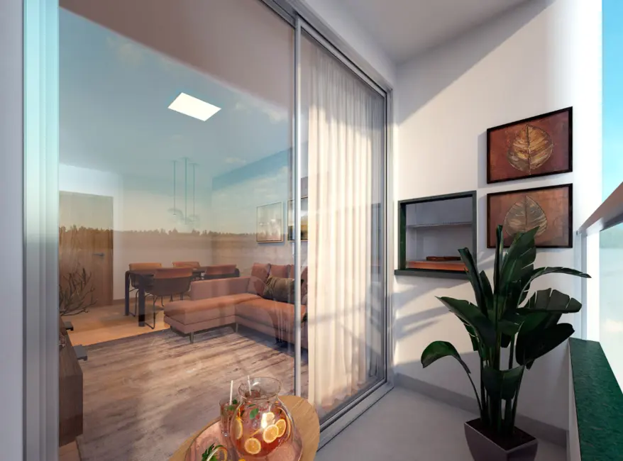 Foto 3 de Apartamento com 2 quartos à venda, 50m2 em Jardim Carvalho, Porto Alegre - RS