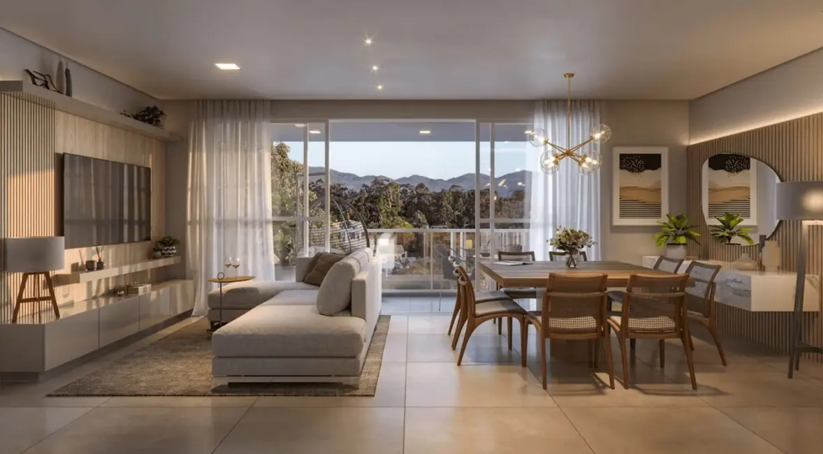 Foto 4 de Apartamento com 3 quartos à venda, 128m2 em Cacupé, Florianopolis - SC