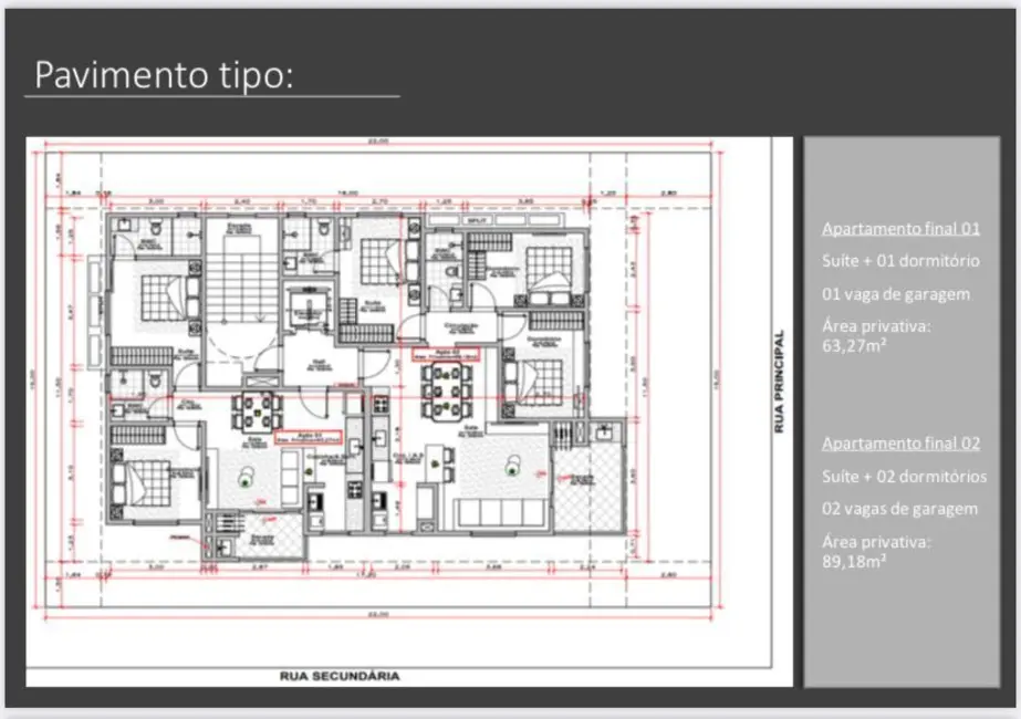 Foto 4 de Apartamento com 2 quartos à venda, 63m2 em Governador Celso Ramos - SC