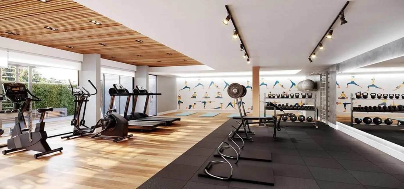 Foto 5 de Apartamento com 1 quarto à venda, 54m2 em Barreiros, Sao Jose - SC