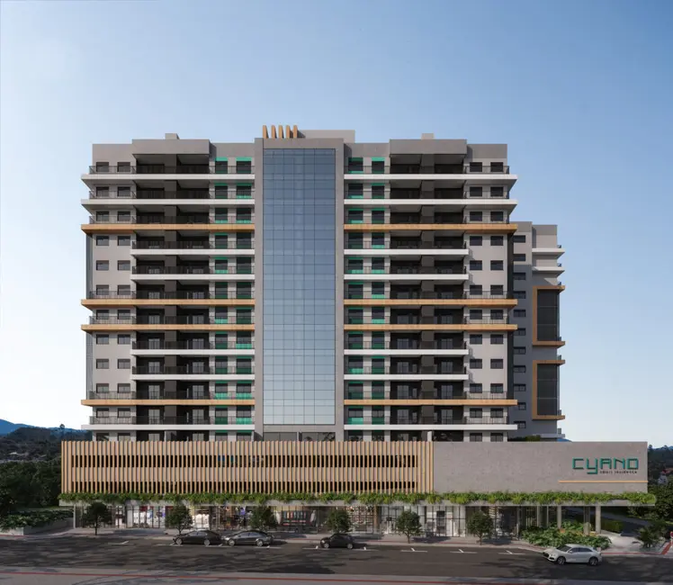 Foto 2 de Apartamento com 2 quartos à venda, 84m2 em Roçado, Sao Jose - SC