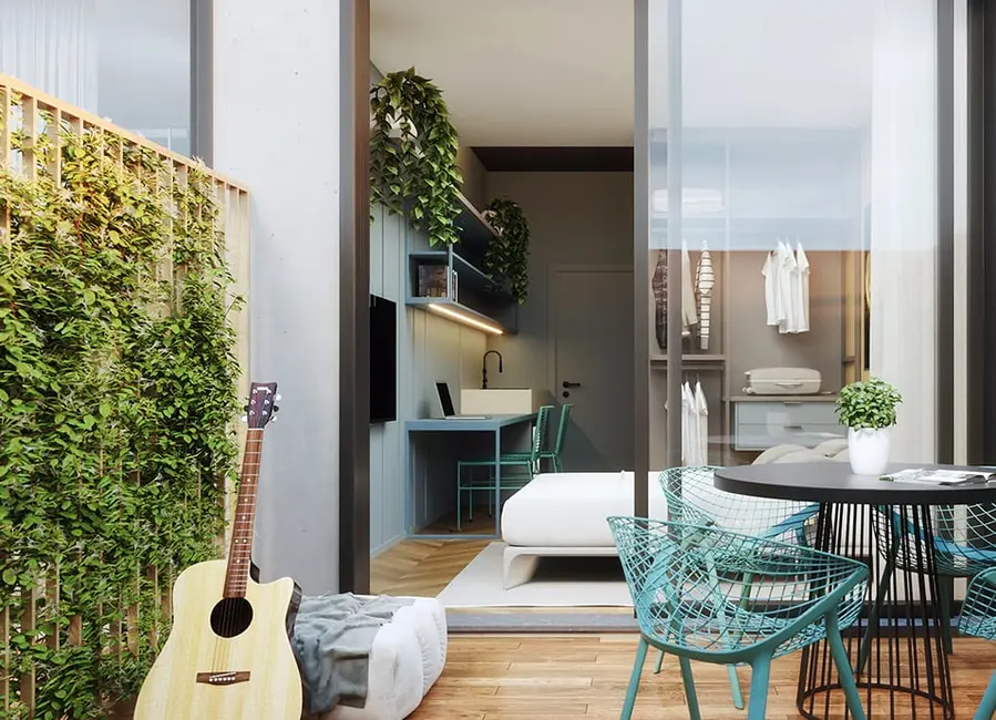 Apartamento com 2 quartos à venda, 38m2 em Ingleses do Rio Vermelho, Florianopolis - SC - imagem 4 Foto 4 de Apartamento com 2 quartos à venda, 38m2 em Ingleses do Rio Vermelho, Florianopolis - SC