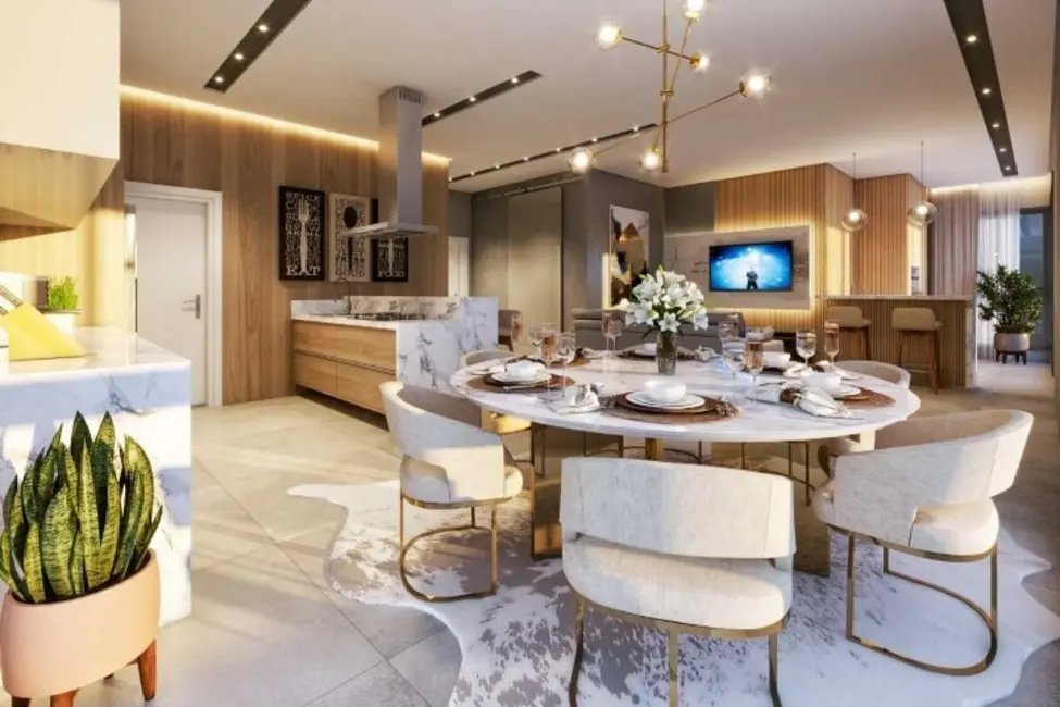 Foto 4 de Apartamento com 3 quartos à venda, 129m2 em Meia Praia, Itapema - SC