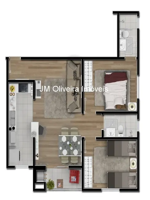 Apartamento com 2 quartos à venda, 63m2 em Itapetininga - SP - imagem 5 Foto 5 de Apartamento com 2 quartos à venda, 63m2 em Itapetininga - SP