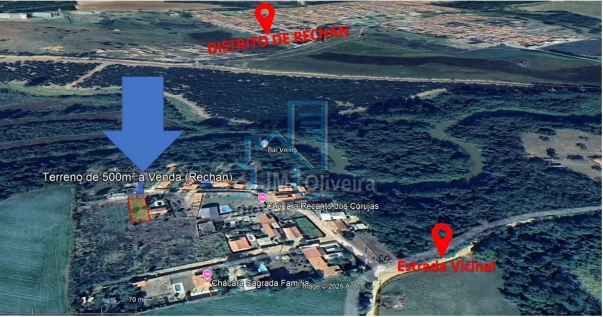 Foto 2 de Terreno / Lote à venda, 500m2 em Angatuba - SP