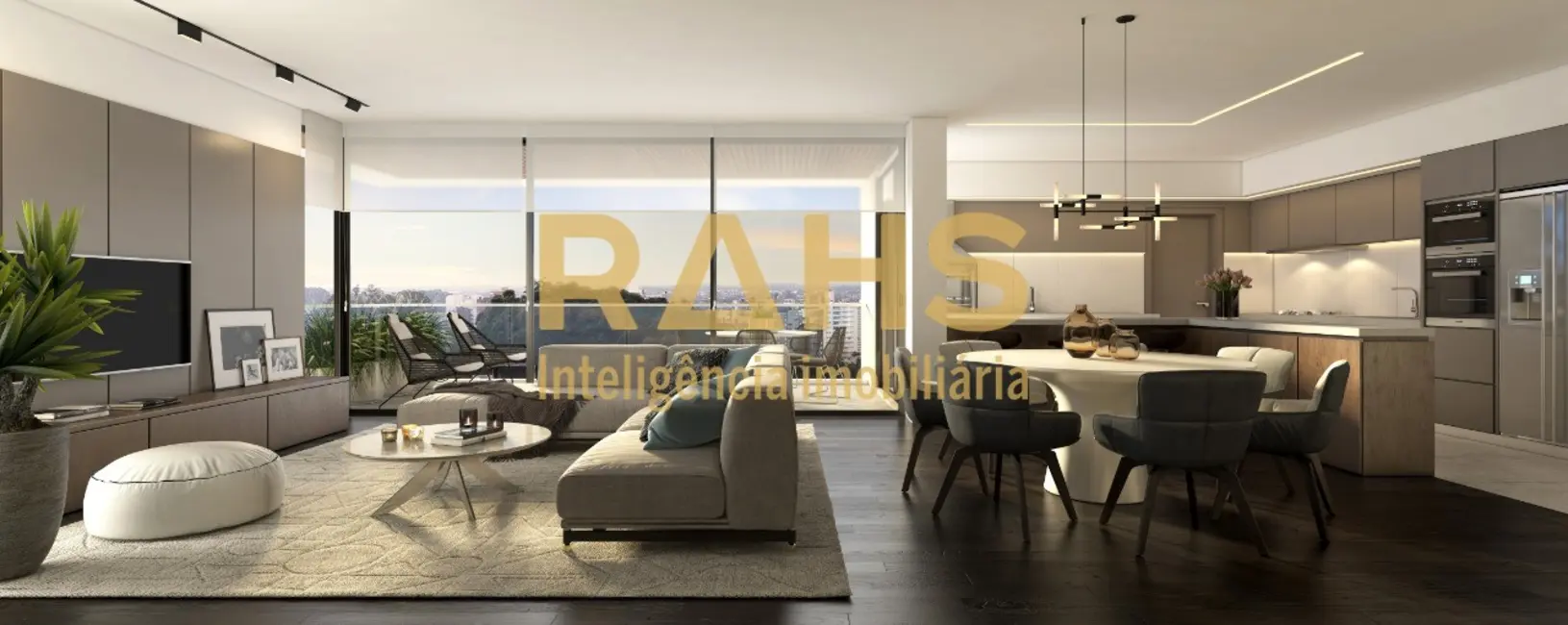 Foto 3 de Apartamento com 4 quartos à venda, 203m2 em América, Joinville - SC