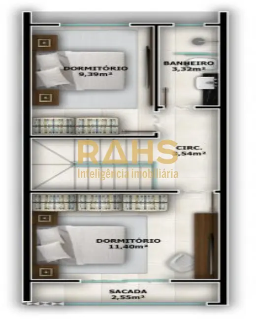 Foto 8 de Casa com 2 quartos à venda, 75m2 em Aventureiro, Joinville - SC