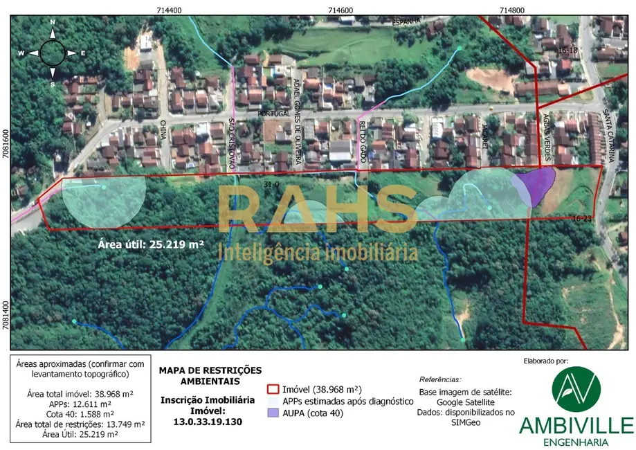 Foto 6 de Terreno / Lote à venda em Floresta, Joinville - SC