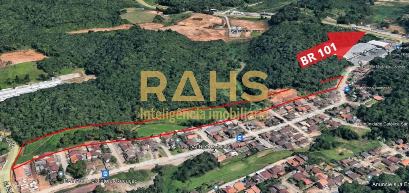 Foto 4 de Terreno / Lote à venda em Floresta, Joinville - SC