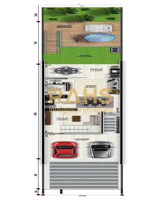 Foto 4 de Casa com 3 quartos à venda, 164m2 em Glória, Joinville - SC