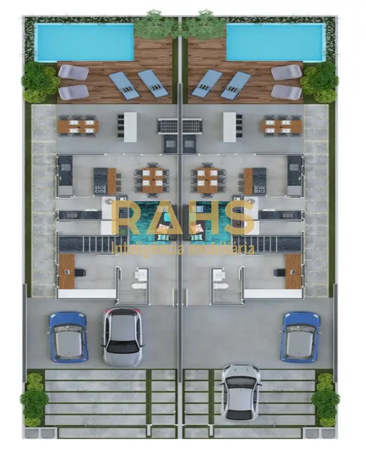 Foto 4 de Casa com 3 quartos à venda, 193m2 em Santo Antônio, Joinville - SC