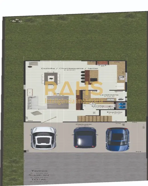 Foto 5 de Casa com 4 quartos à venda, 271m2 em Glória, Joinville - SC