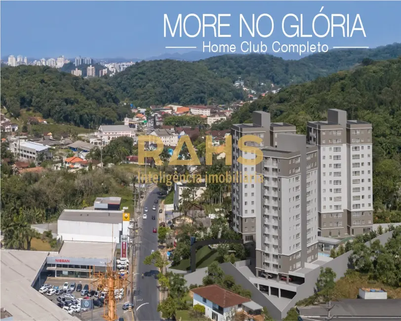 Foto 5 de Apartamento com 3 quartos à venda, 74m2 em Glória, Joinville - SC