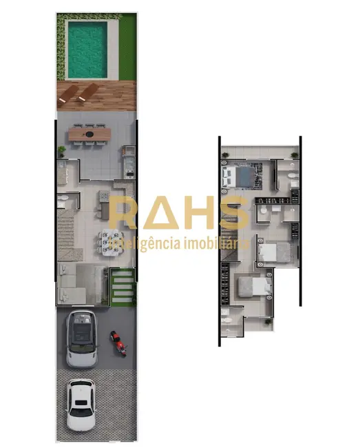 Foto 5 de Casa com 3 quartos à venda, 160m2 em Atiradores, Joinville - SC