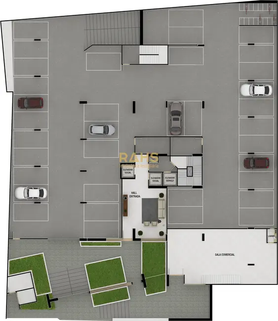 Foto 3 de Apartamento com 2 quartos à venda, 65m2 em Itajai - SC