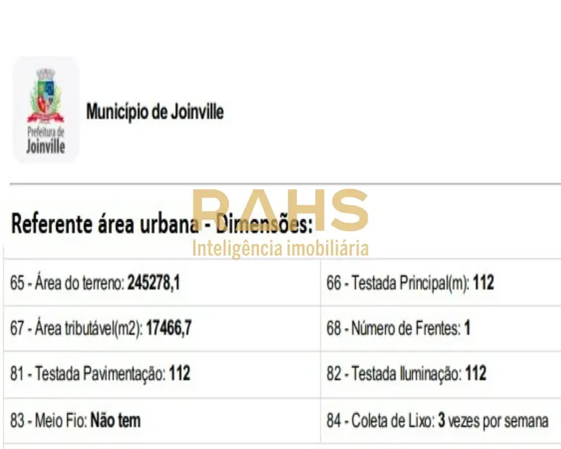 Foto 11 de Terreno / Lote à venda em Rio Bonito (Pirabeiraba), Joinville - SC