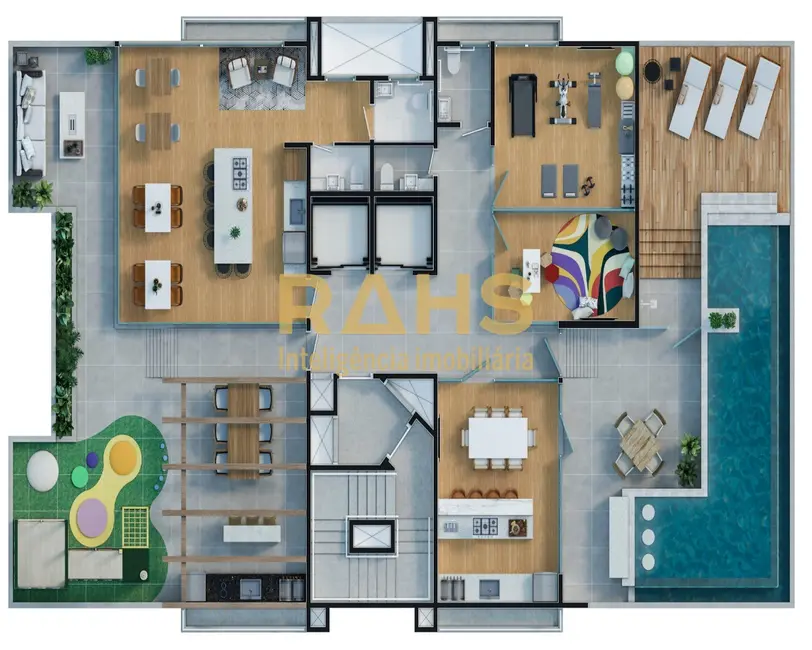 Apartamento com 3 quartos à venda, 79m2 em Dom Bosco, Itajai - SC - imagem 8 Foto 8 de Apartamento com 3 quartos à venda, 79m2 em Dom Bosco, Itajai - SC