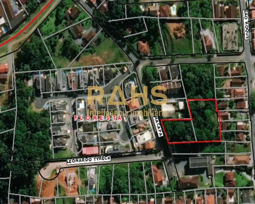 Foto 1 de Terreno / Lote à venda, 2978m2 em Floresta, Joinville - SC