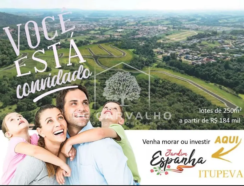 Foto 1 de Terreno / Lote à venda, 250m2 em Itupeva - SP