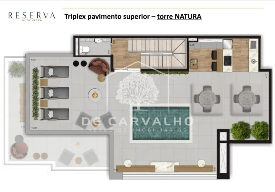 Foto 2 de Apartamento com 4 quartos à venda, 419m2 em Anhangabaú, Jundiai - SP