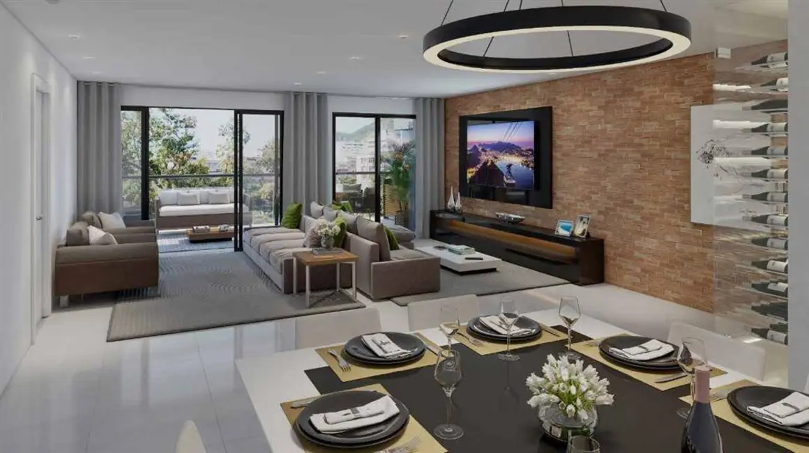 Foto 2 de Apartamento com 4 quartos à venda, 145m2 em Botafogo, Rio De Janeiro - RJ