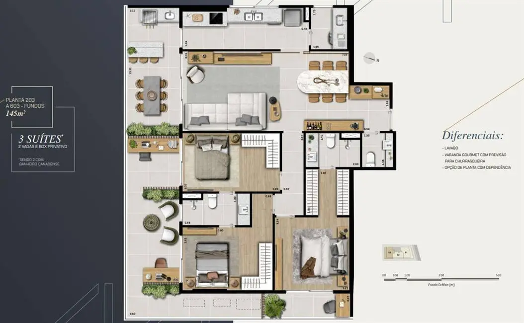 Foto 9 de Apartamento à venda, 101m2 em Gávea, Rio De Janeiro - RJ