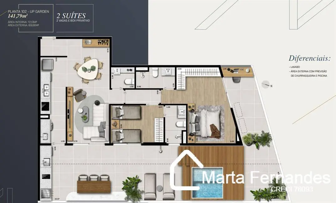 Apartamento à venda, 101m2 em Gávea, Rio De Janeiro - RJ - imagem 7 Foto 7 de Apartamento à venda, 101m2 em Gávea, Rio De Janeiro - RJ