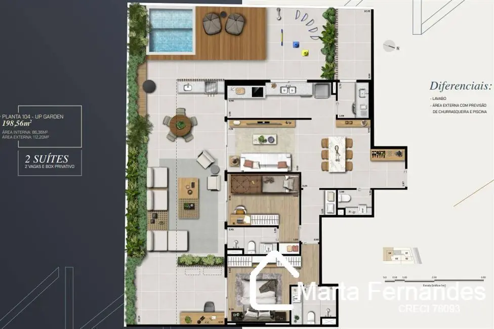 Apartamento à venda, 101m2 em Gávea, Rio De Janeiro - RJ - imagem 8 Foto 8 de Apartamento à venda, 101m2 em Gávea, Rio De Janeiro - RJ