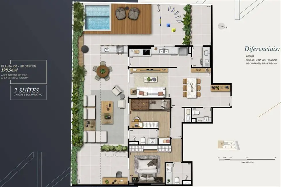 Foto 8 de Apartamento à venda, 101m2 em Gávea, Rio De Janeiro - RJ