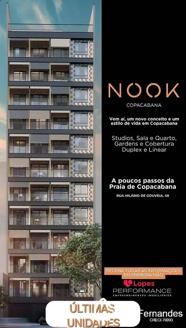 Foto 1 de Apartamento com 1 quarto à venda, 40m2 em Copacabana, Rio De Janeiro - RJ