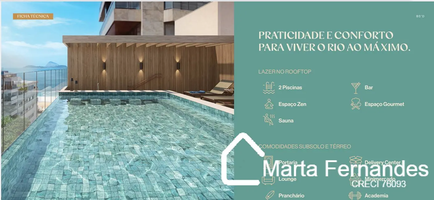 Apartamento com 1 quarto à venda, 32m2 em Leblon, Rio De Janeiro - RJ - imagem 3 Foto 3 de Apartamento com 1 quarto à venda, 32m2 em Leblon, Rio De Janeiro - RJ