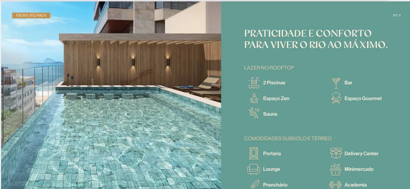 Apartamento com 1 quarto à venda, 32m2 em Leblon, Rio De Janeiro - RJ - imagem 3 Foto 3 de Apartamento com 1 quarto à venda, 32m2 em Leblon, Rio De Janeiro - RJ