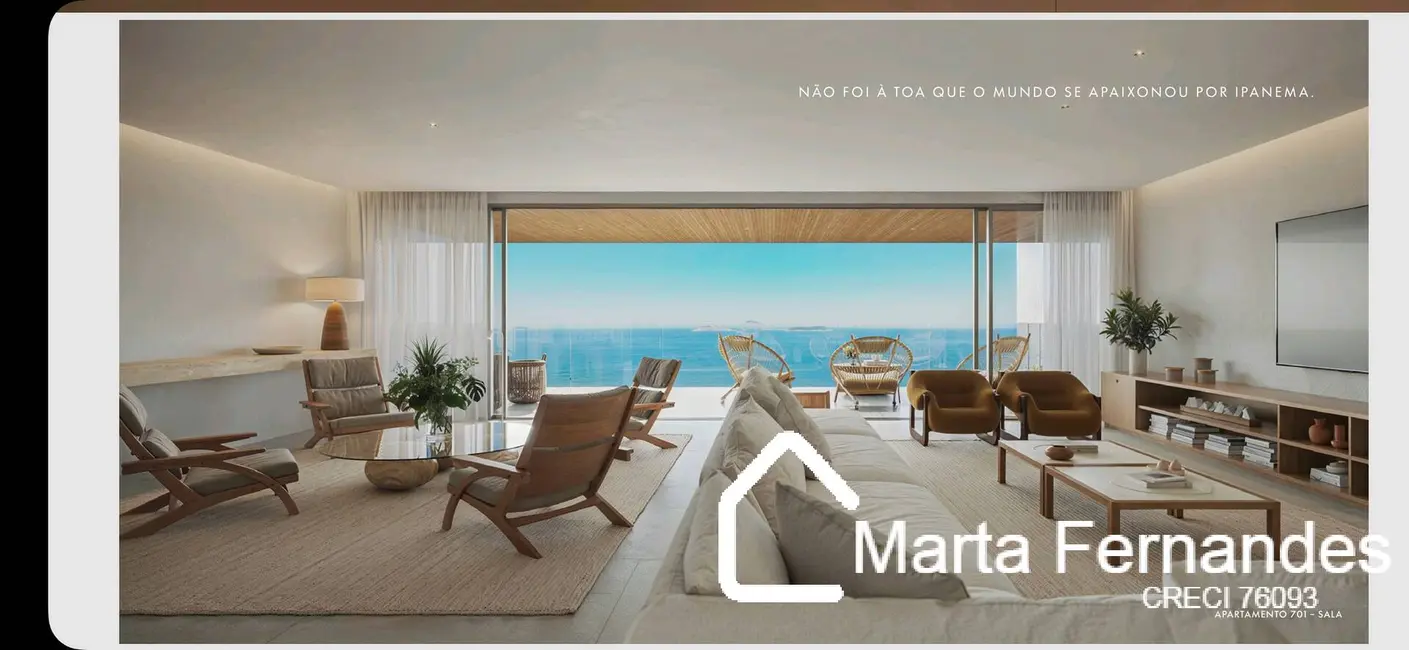 Apartamento com 4 quartos à venda, 411m2 em Leblon, Rio De Janeiro - RJ - imagem 8 Foto 8 de Apartamento com 4 quartos à venda, 411m2 em Leblon, Rio De Janeiro - RJ