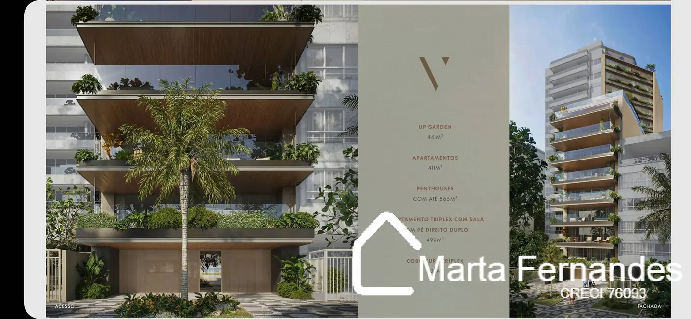 Apartamento com 4 quartos à venda, 411m2 em Leblon, Rio De Janeiro - RJ - imagem 2 Foto 2 de Apartamento com 4 quartos à venda, 411m2 em Leblon, Rio De Janeiro - RJ