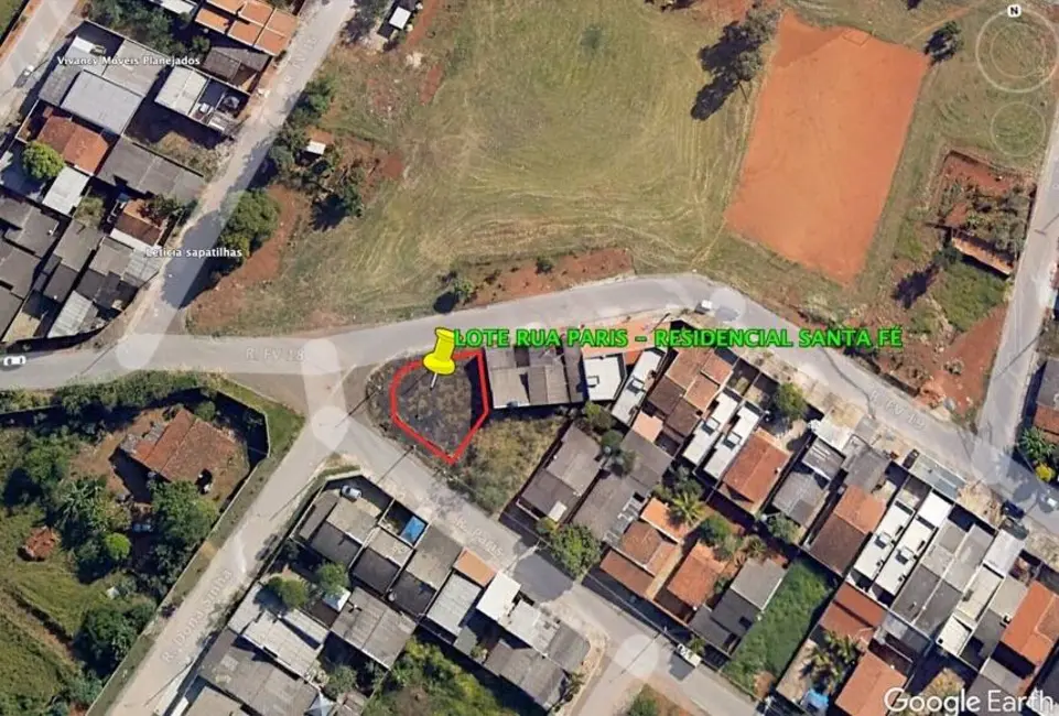 Foto 1 de Terreno / Lote à venda, 290m2 em Residencial Santa Fé, Goiania - GO